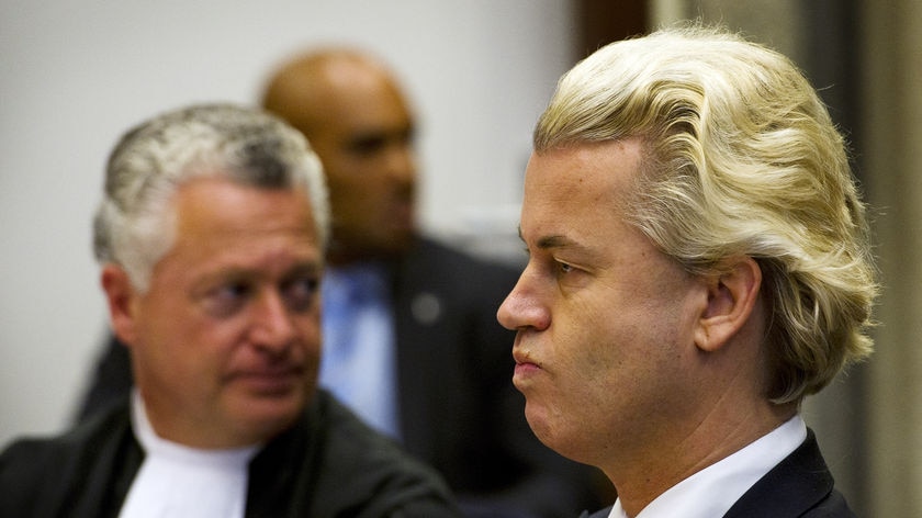 Mr Wilders says the verdict is a victory for freedom of speech.