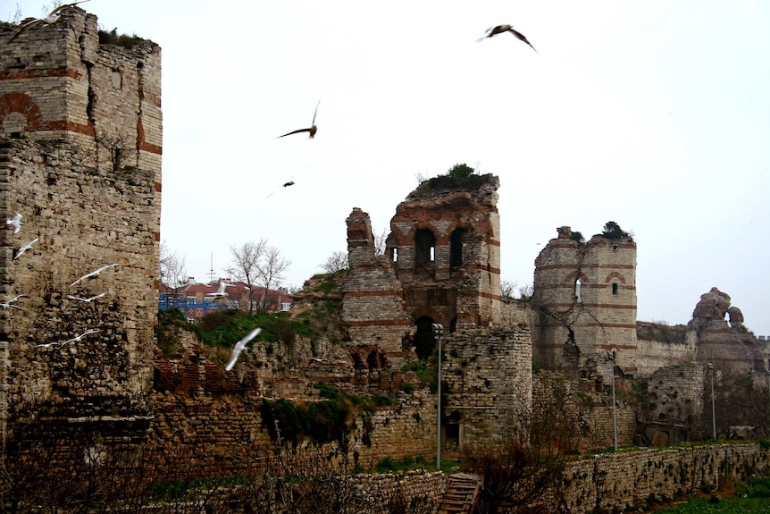 Crumbling Walls of Constantinople, Istanbul