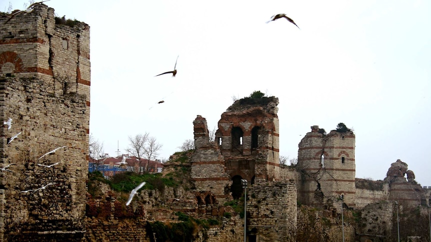 Crumbling Walls of Constantinople, Istanbul