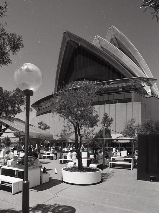 The old Opera House forecourt