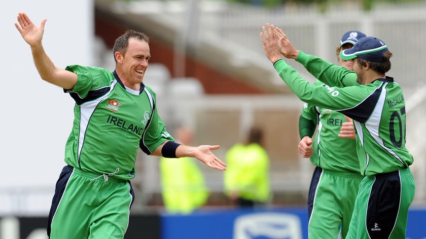 Reason to celebrate ... Ireland has named Craig McDermott as its new bowling coach