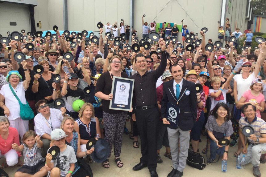 Hundreds turned out to the World's Largest Cheese Tasting event