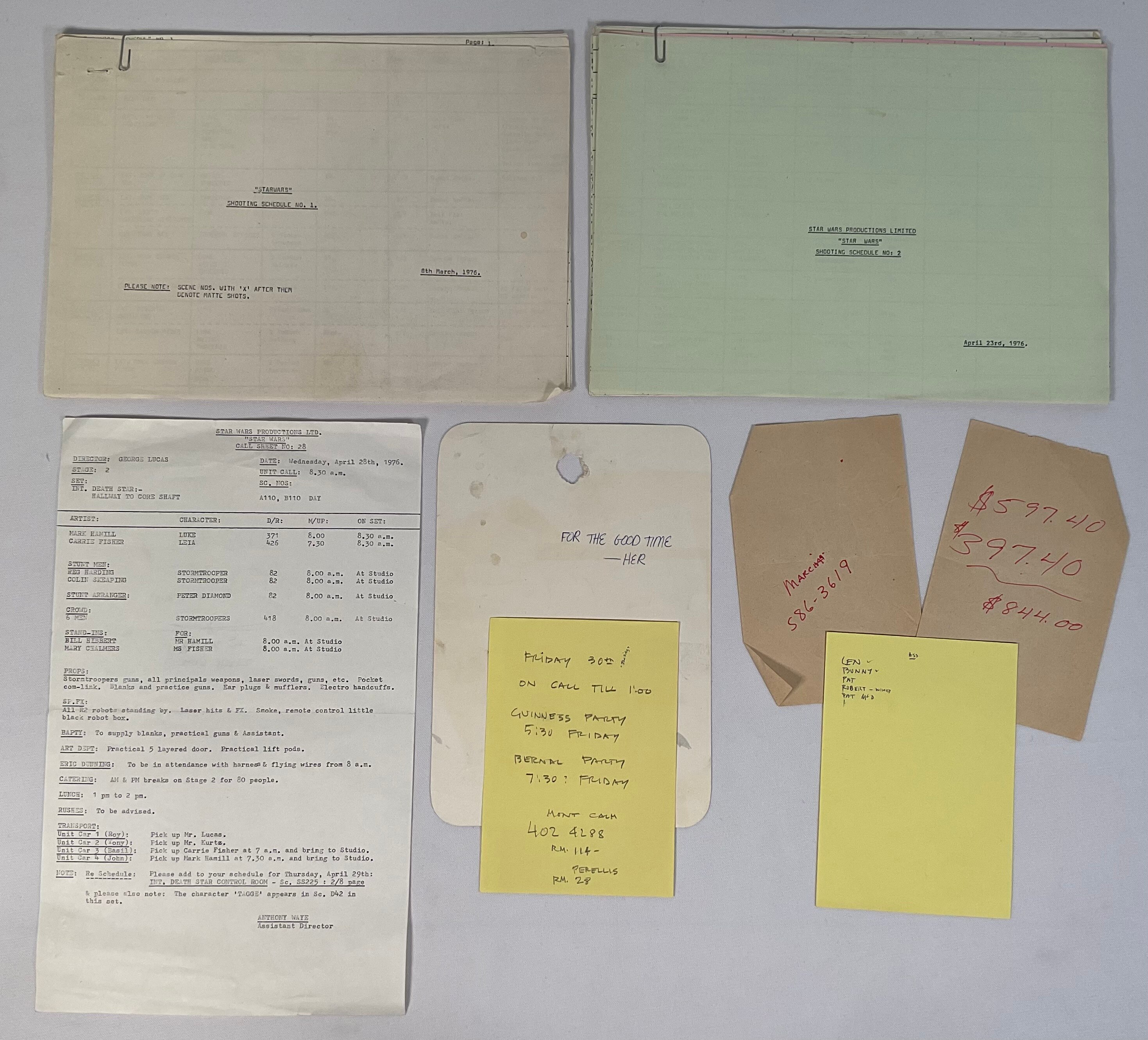 Harrison Ford's Star Wars script fetches $20,821 at UK auction - ABC News