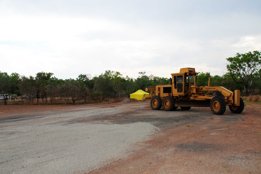 The bushland where Ray Niceforo's body was found