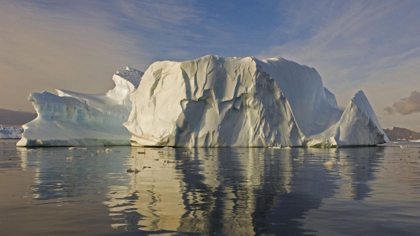 The effects of climate change from the Antarctic melt may have a delayed impact on Australia.