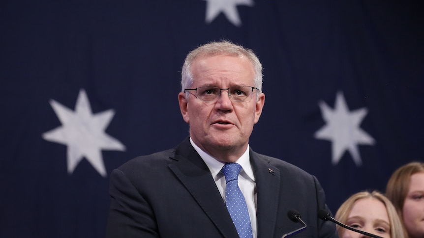 Scott Morrison concedes