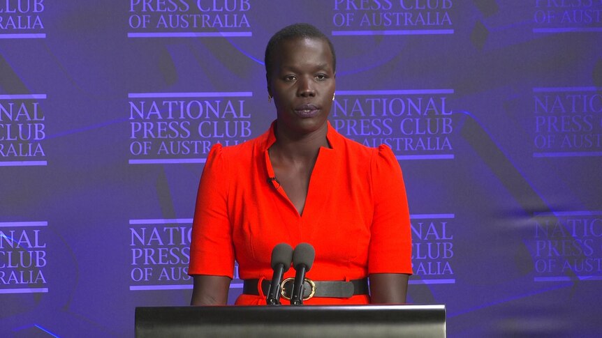 'The truth is, I am afraid to mention this incident': Nyadol Nyuon says refugees are expected to be grateful and not discuss racism