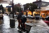Diners leap for higher ground on Chapel Street