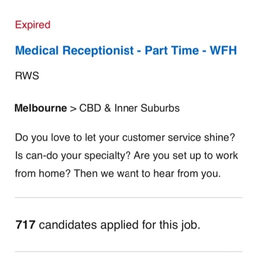 SEEK Job Application