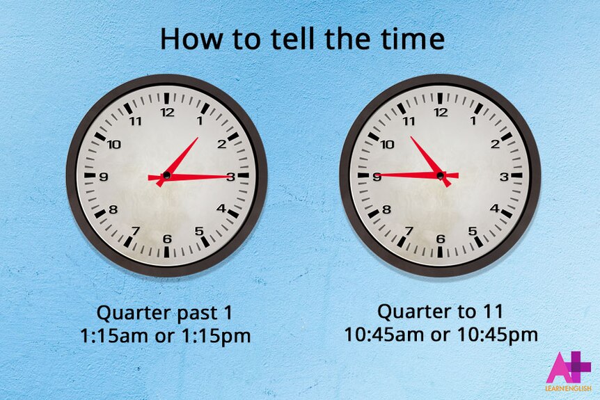 How to tell the time 