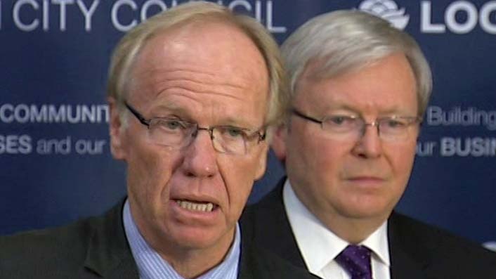 Peter Beattie and Kevin Rudd