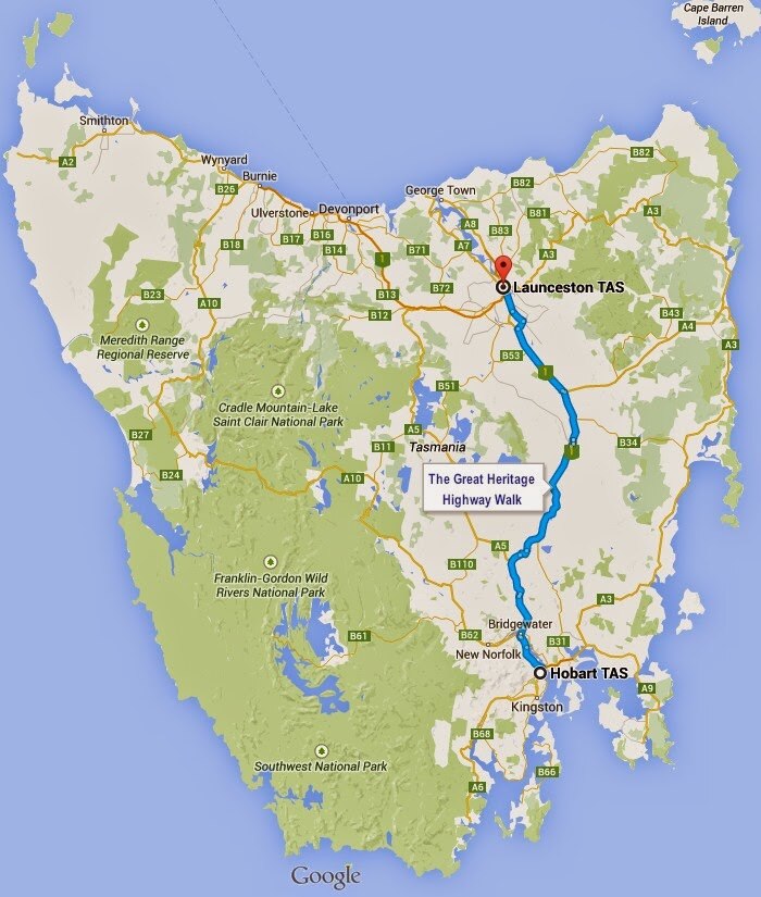 Tasmanian man to walk from Launceston to Hobart to 'prove' the need for