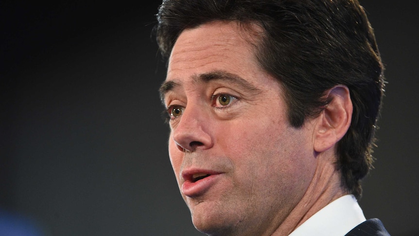 AFL CEO Gillon McLachlan at National Press Club