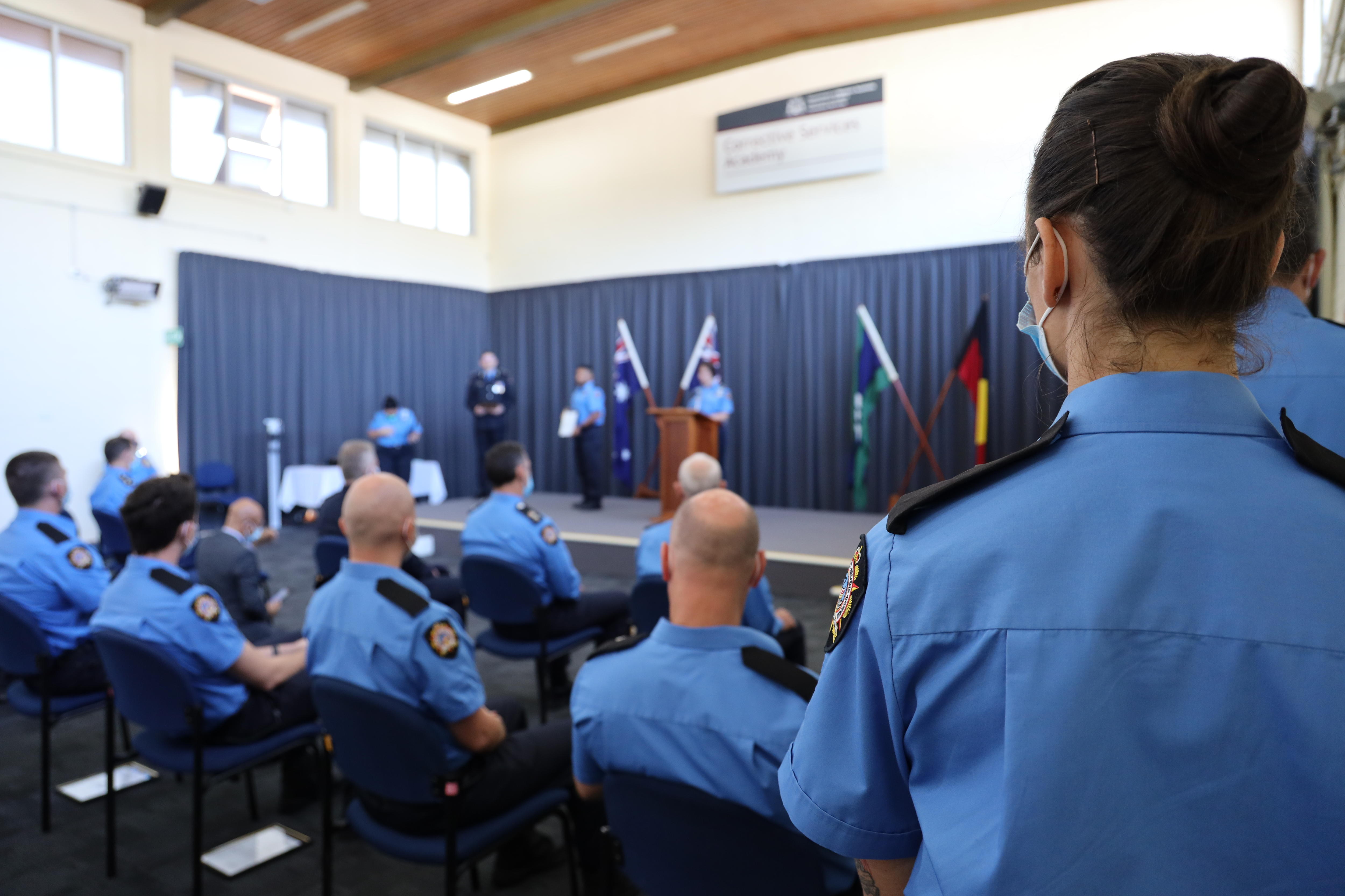 formatura de oficial correcional