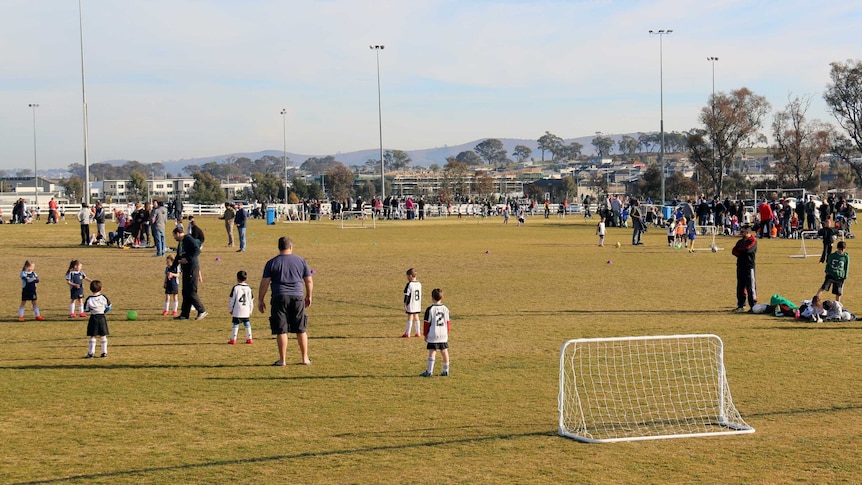 Harrison district playing fields