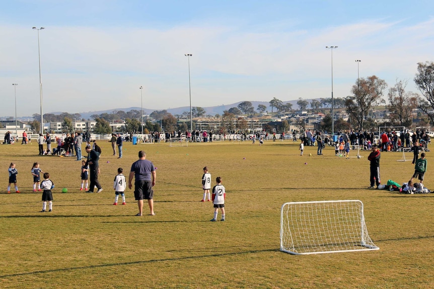 Harrison district playing fields