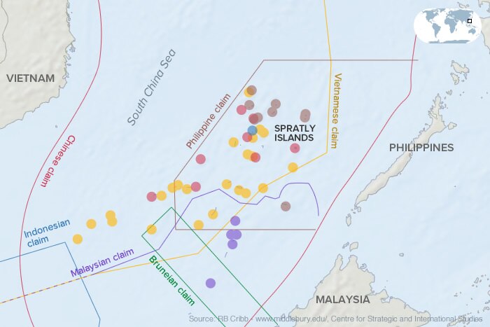 South China Sea Map