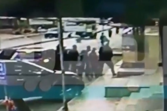 Lebanese CCTV footage purportedly showing children taken off Beirut street