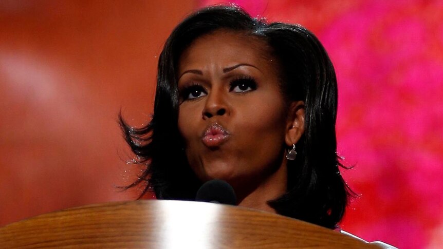 US first lady Michelle Obama.