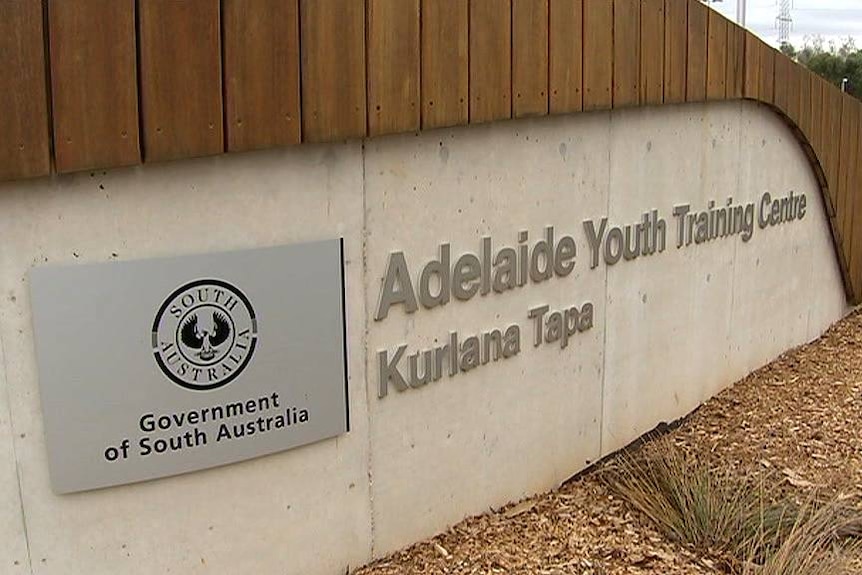 The entrance to the Adelaide Youth Training Centre.