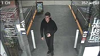 NSW police release CCTV image in the wake of a shooting at Lake Macquarie in February 2014.