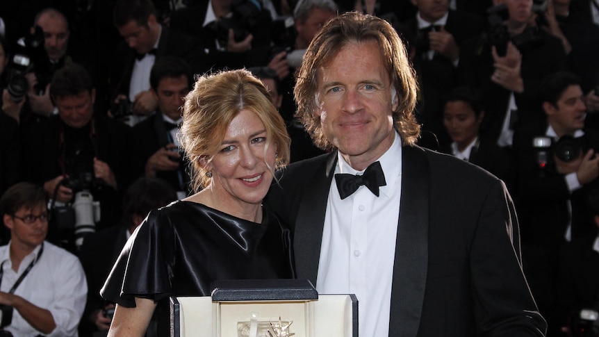 Cannes glory: Producers Bill Pohlad (R) and Dede Gardner after receiving the Palme d'Or award