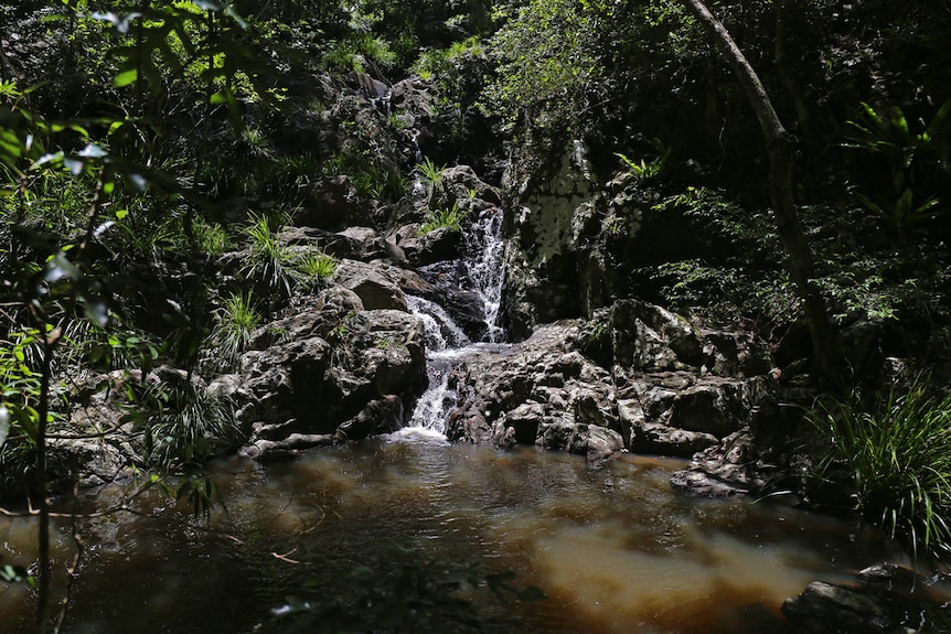 Waterfall at Crystal Hill