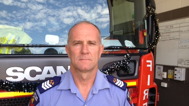 Firefighter Mark Dutton