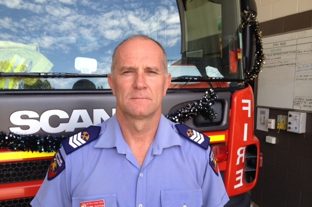 Firefighter Mark Dutton