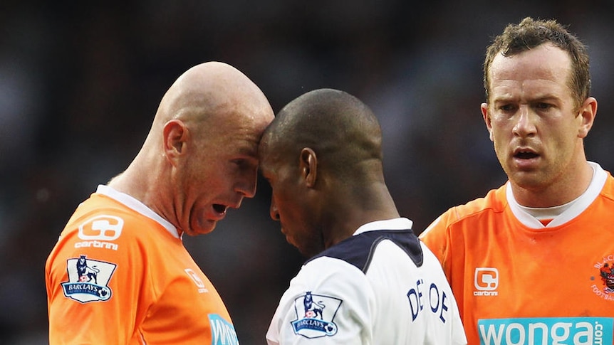 Tempers flare at White Hart Lane