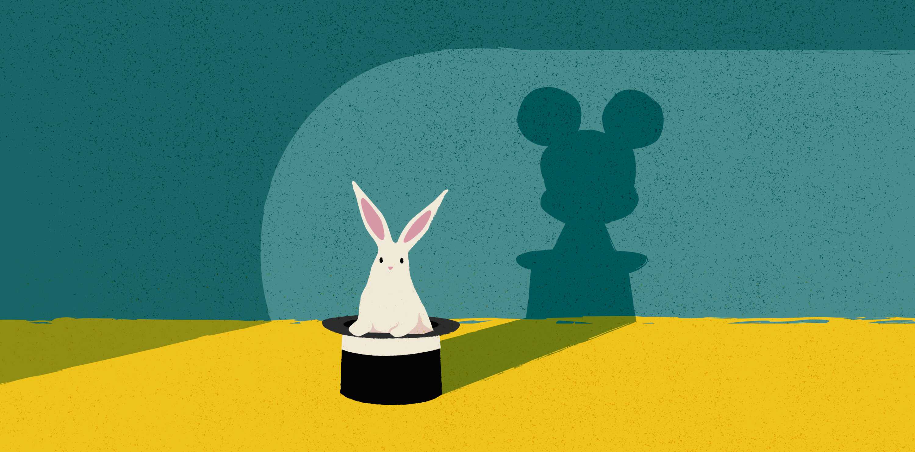 The Rabbit — the lucky rabbit that transforms Walt Disney from animator into Empire