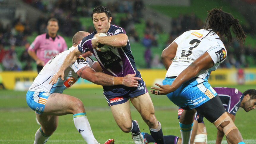 Cronk runs at the Titans