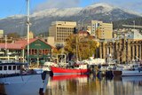 Cold conditions leave Mount Wellington picture perfect.