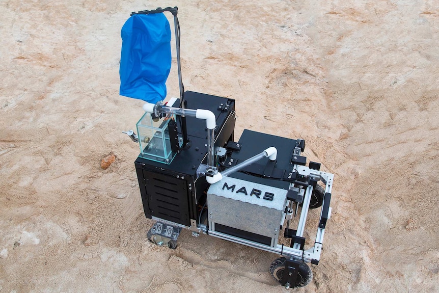 Gilmour Space Technologies' prototype for a Mars rover.