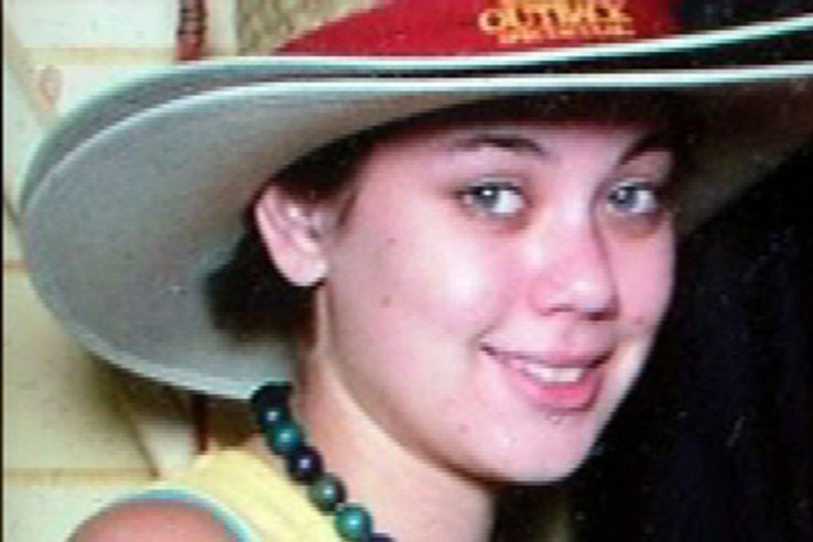 Undated photo of Brisbane murder victim Bianca Girven, 22.