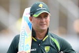 Michael Clarke training at the SCG