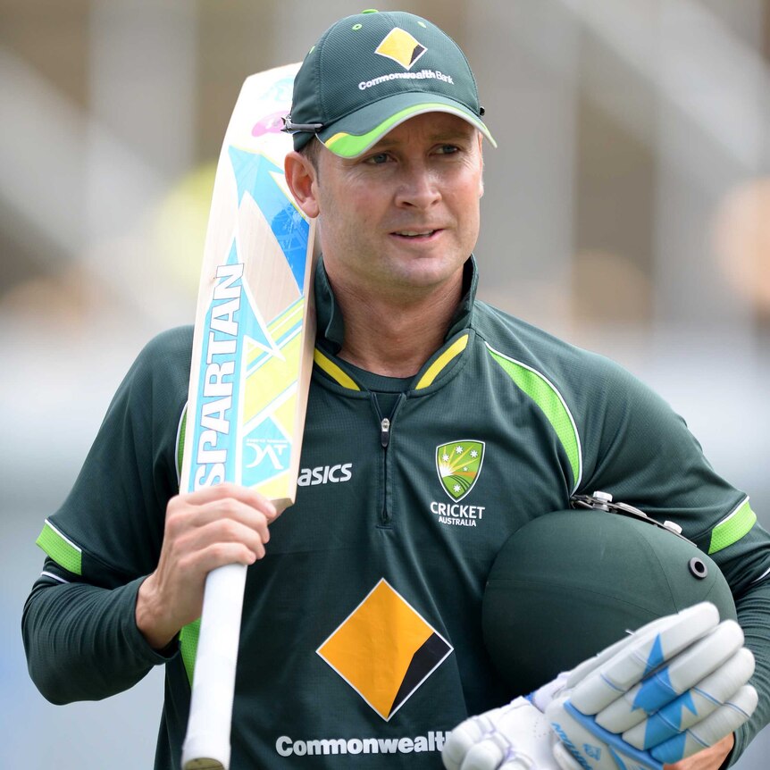 Time to shine... Michael Clarke wants his younger players to stand up in Zimbabwe.
