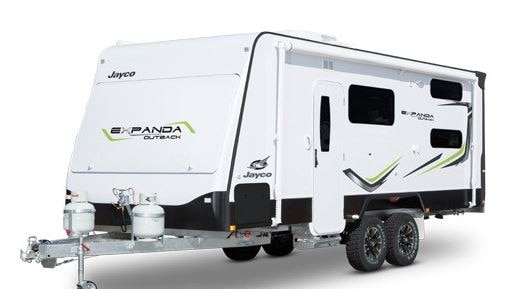 The Expanda model of Jayco caravans