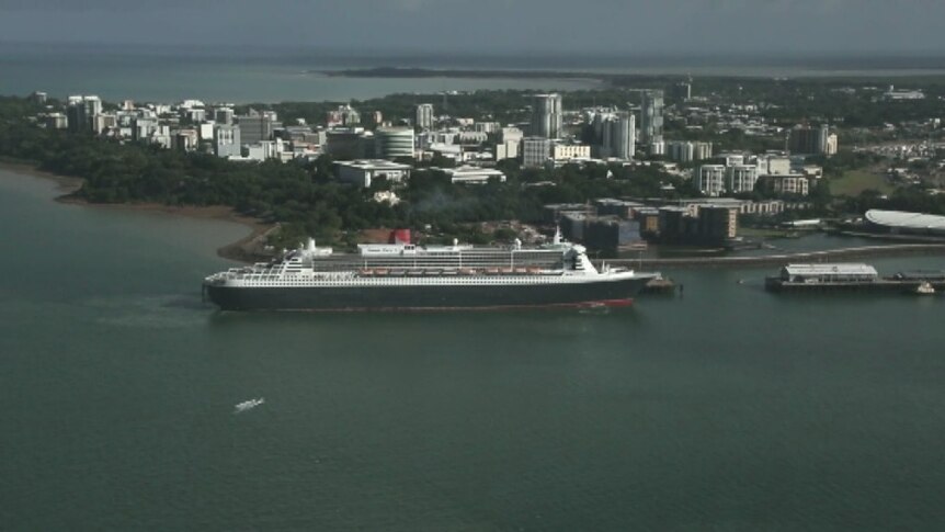 Queen Mary 2 visits Darwin on anniversary cruise