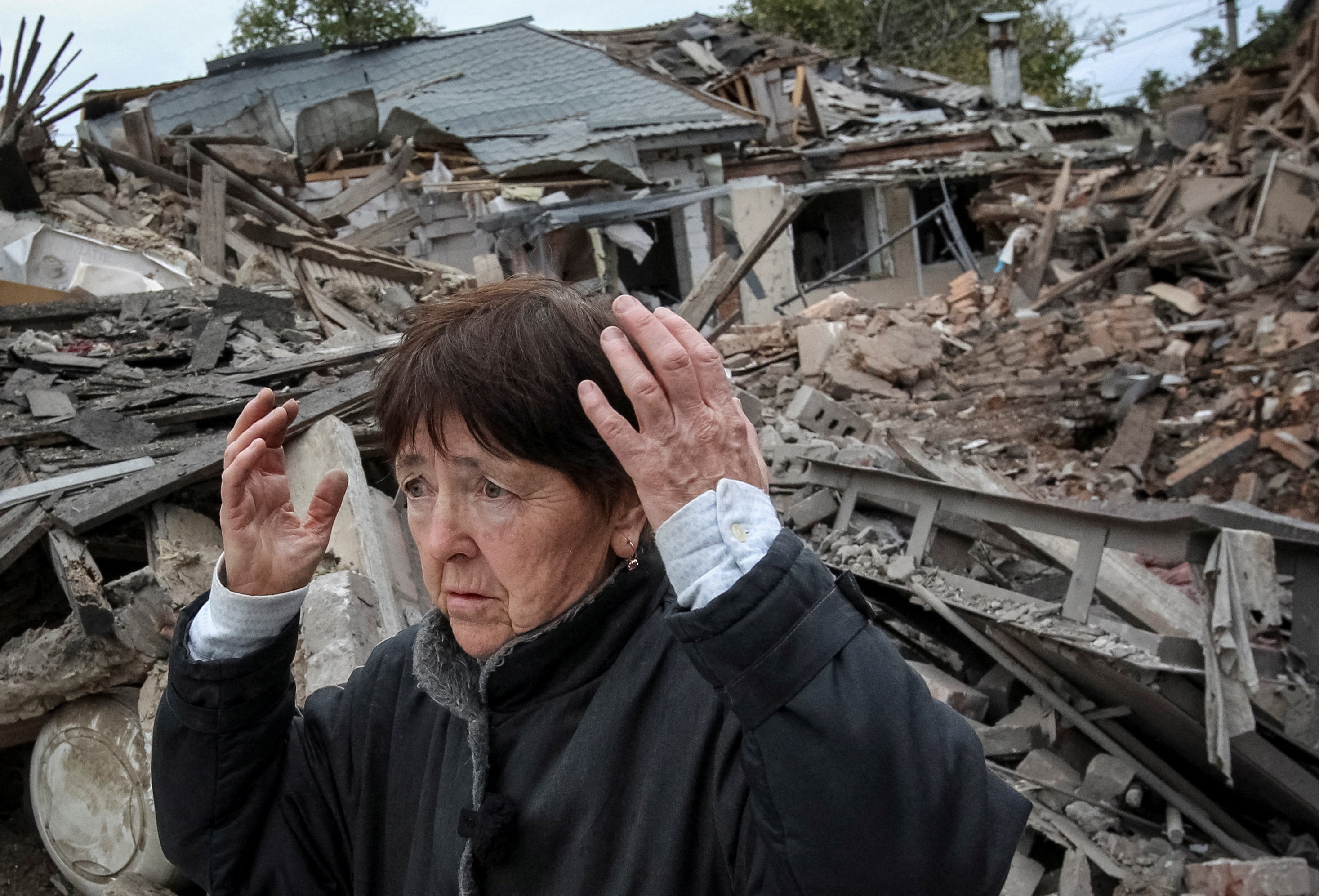 Ukraine receives 'no early warning' as missile barrage pounds Kyiv
