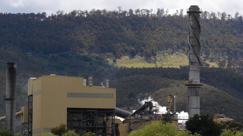 Norske Skog paper mill, Boyer, Tasmania.