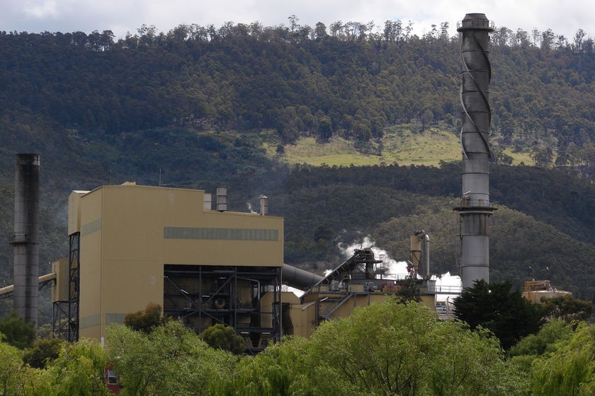 Norske Skog paper mill, Boyer, Tasmania.