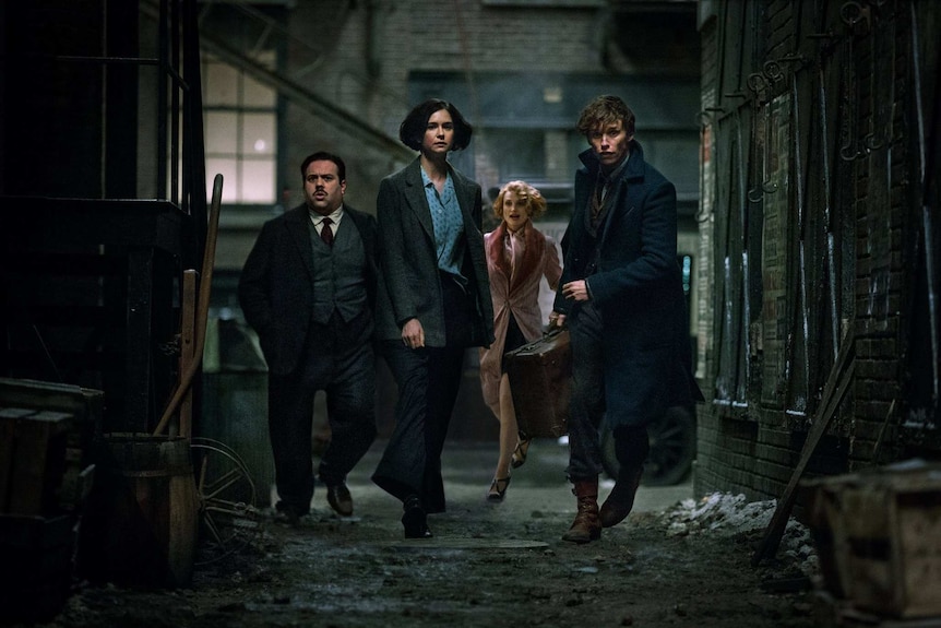 Alley scene from Fantastic Beasts, 2016