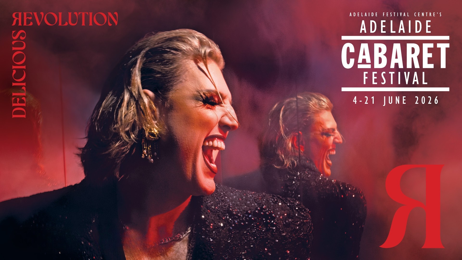 Person in sequin jacket Adelaide Cabaret Festival 4-21 June 2026 Delicious Revolution