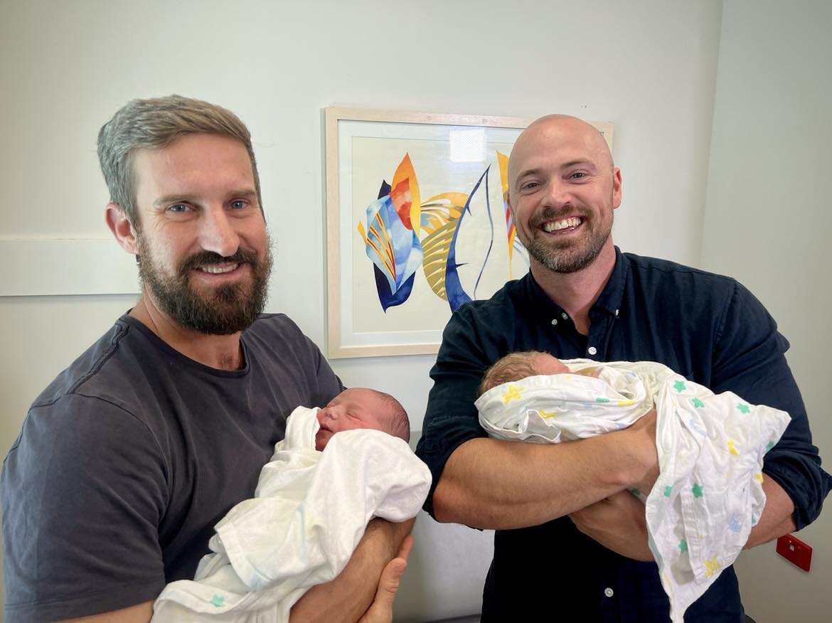 Baby - dads holding babies