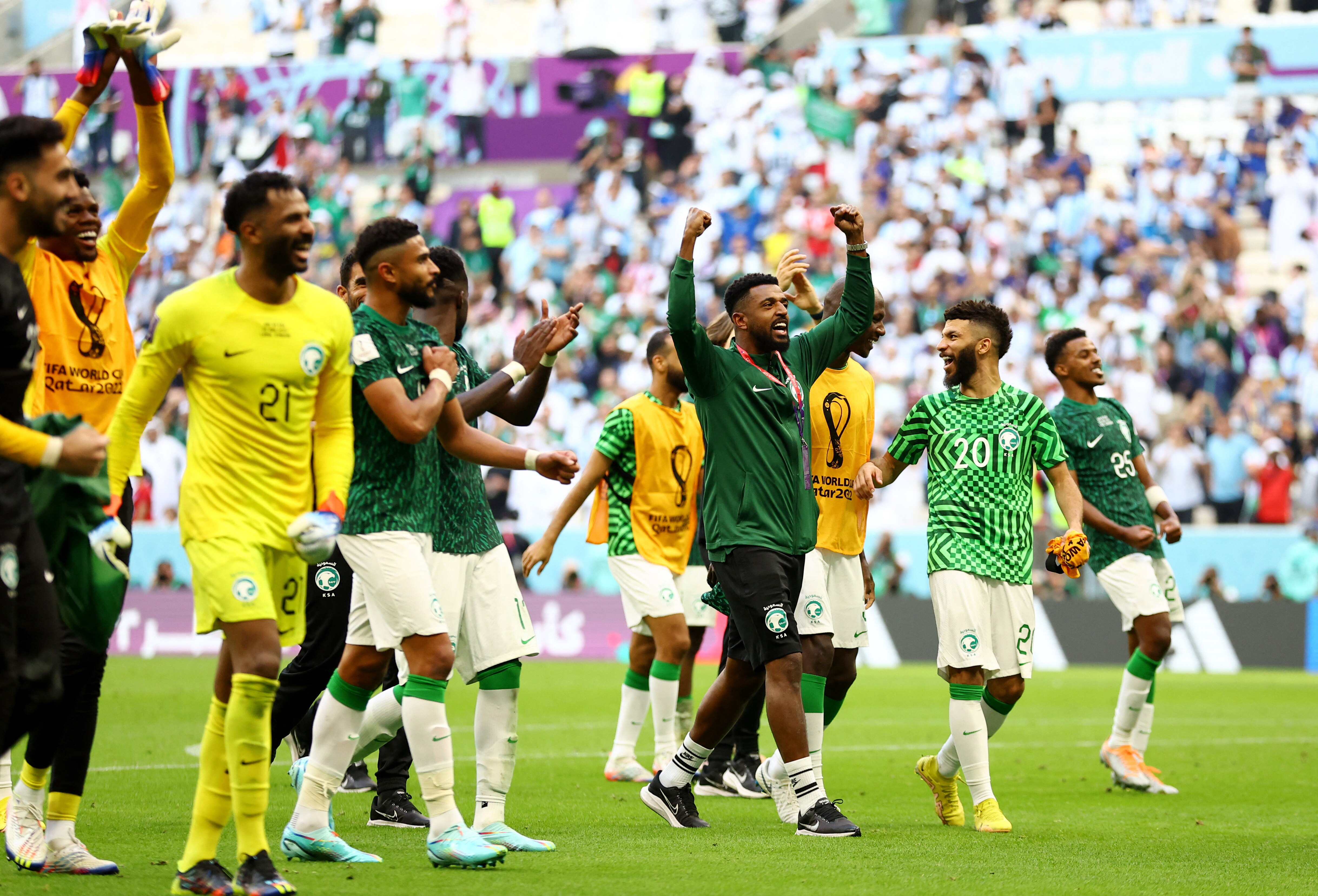 Saudi Arabia stuns Argentina to pull off one of the greatest upsets in World  Cup history - ABC News