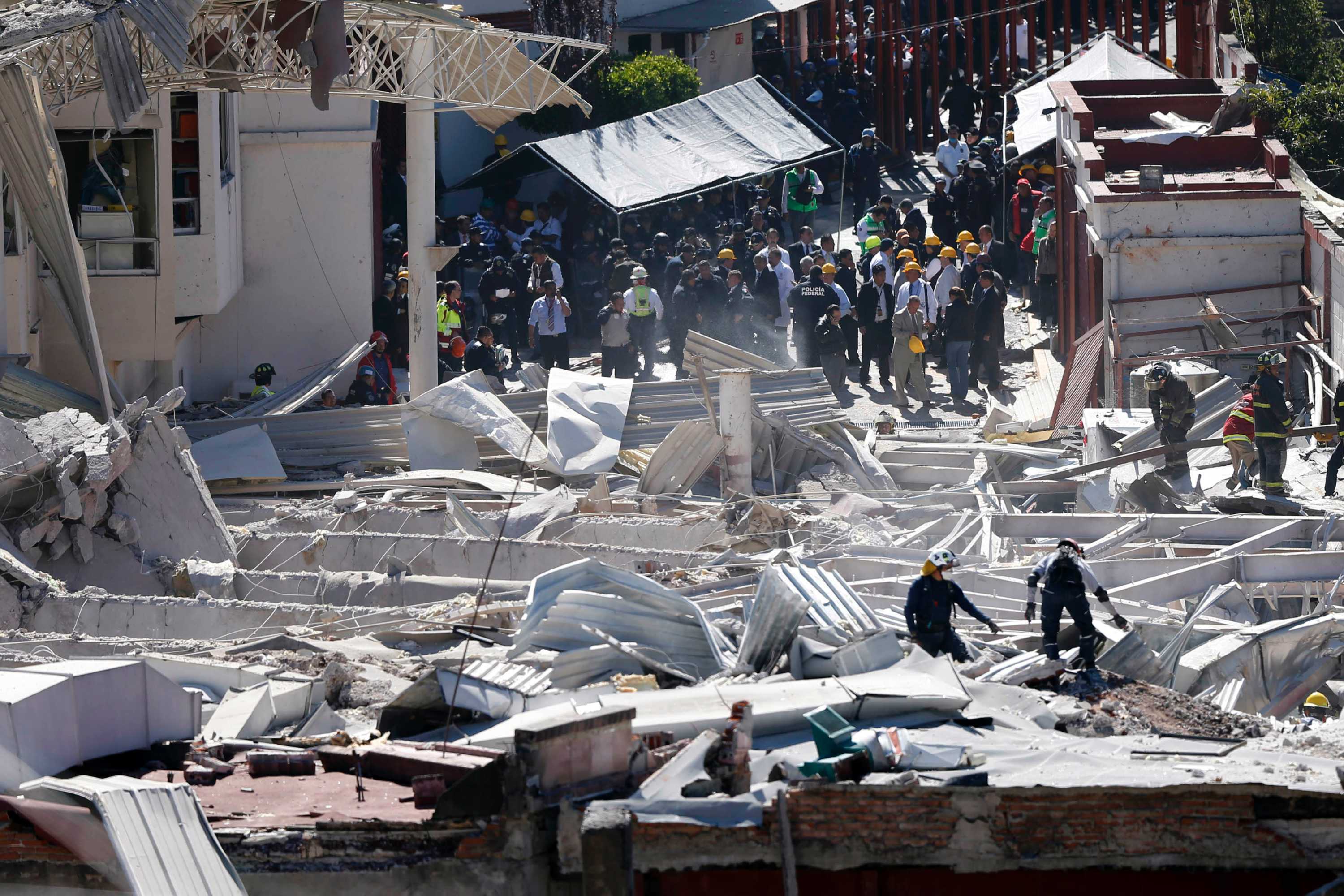 Mexico gas blast Nurse and two babies killed and dozens of newborns