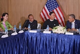 Aung San Suu Kyi and Barack Obama