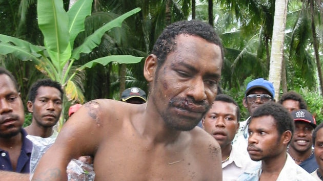 Papua New Guinea cult leader Steven Tari, also known as Black Jesus