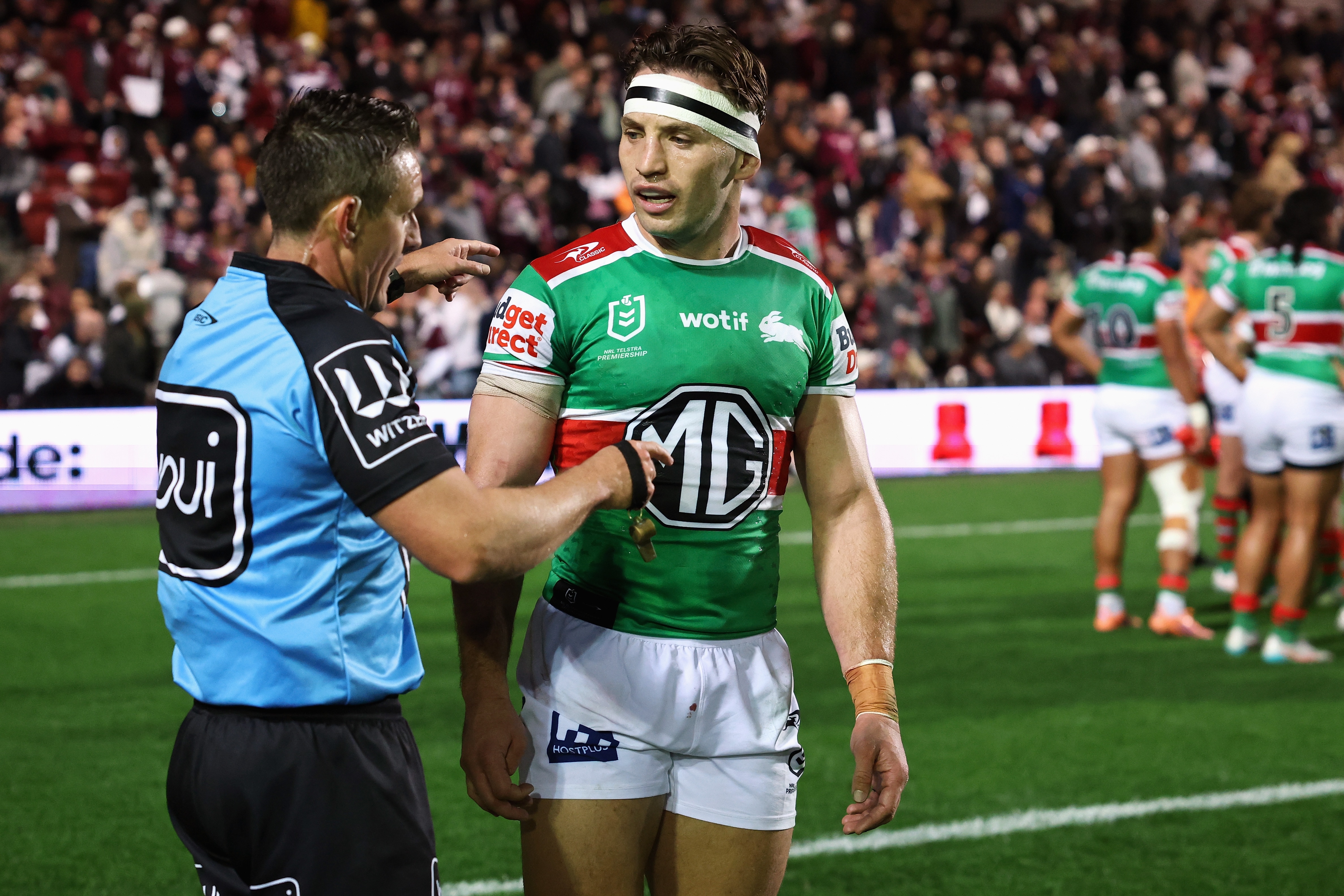 Souths stung by 'sticky spray' ruling as Manly continue Foran resurgence